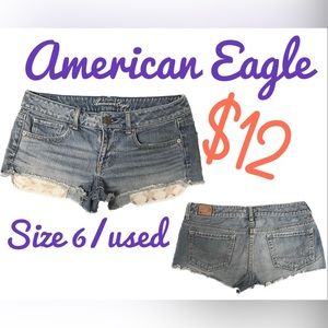 American Eagle size 6 woman’s Jean shorts
